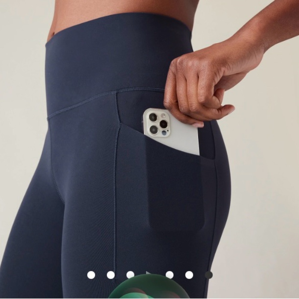 Athleta 2X Ultimate Stash Pocket Capri Legging